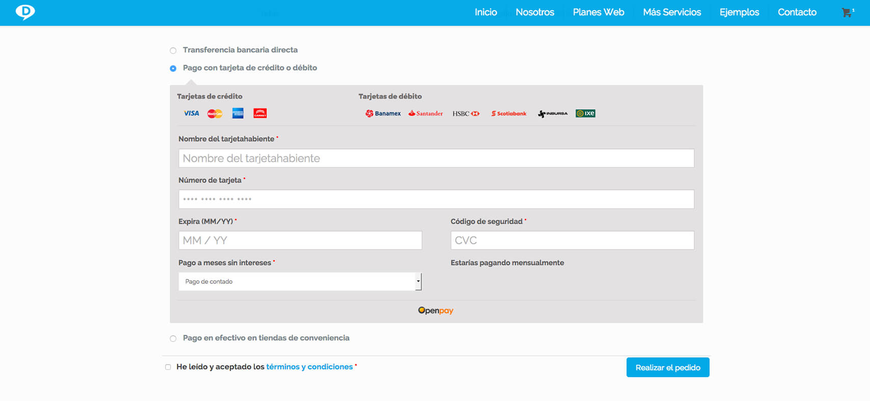 Diseño de Páginas web